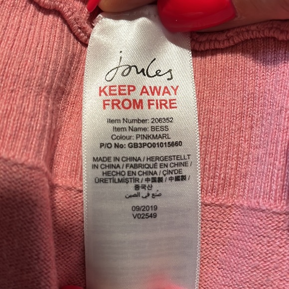 Joules Boatneck Sweater - Picture 6 of 7